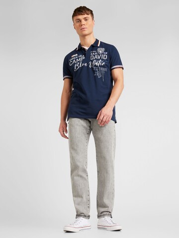 CAMP DAVID Shirt in Blauw