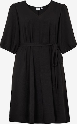 EVOKED - Vestido en negro: frente