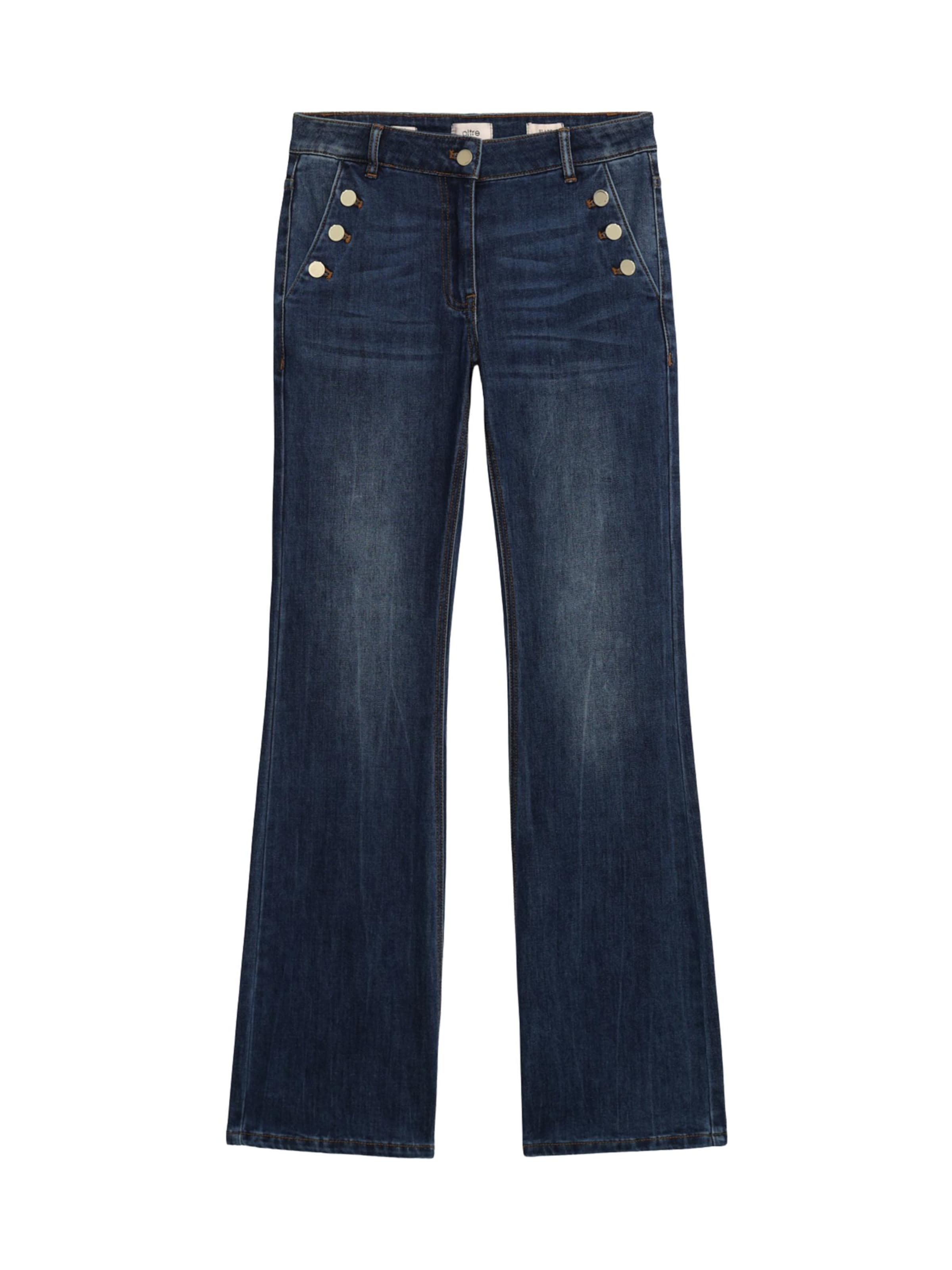 oltre Flared Jeans in Blauw: voorkant