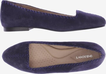 Lands‘ End Flats & Loafers in 36 in Blue: front