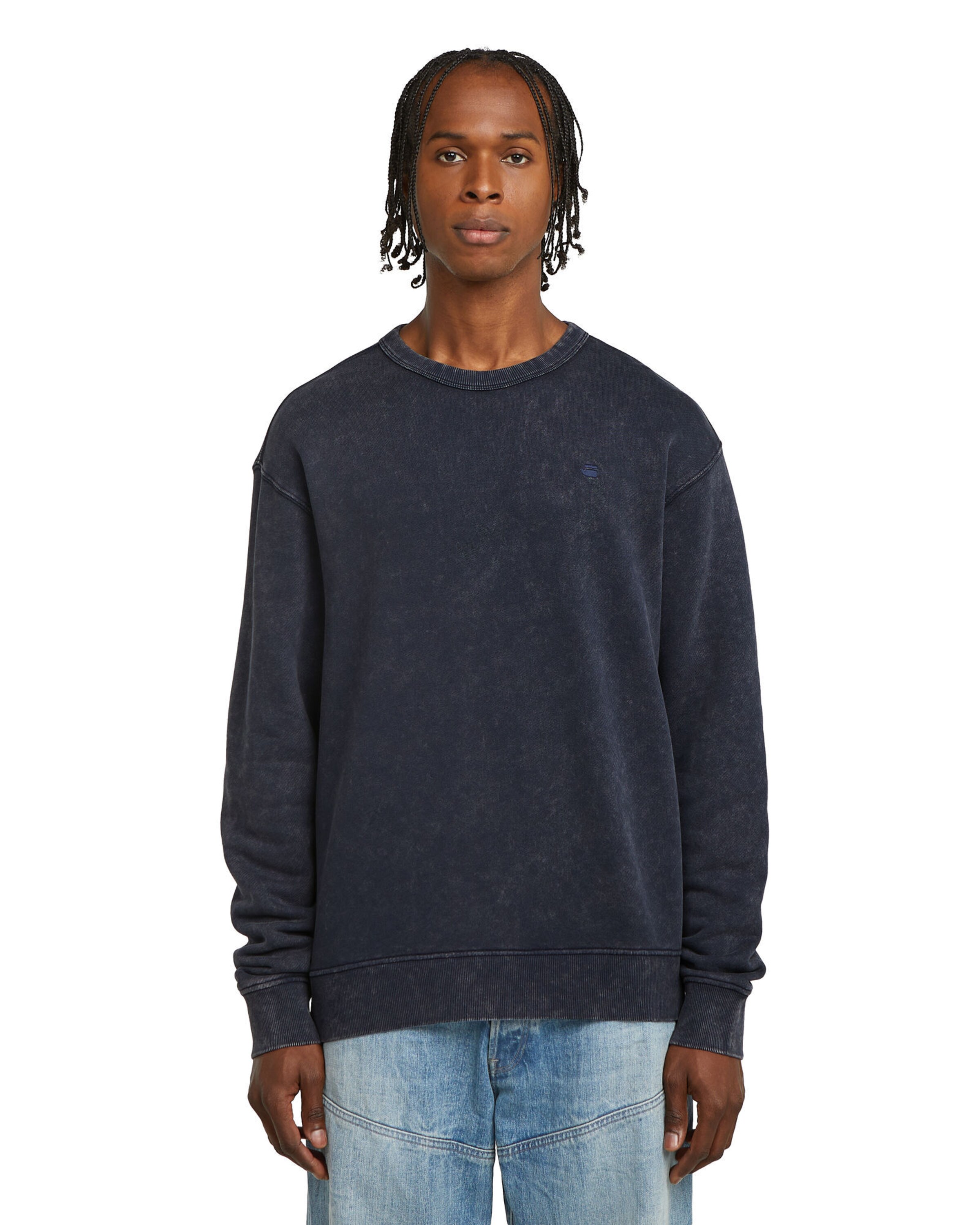 G-STAR Sweatshirt in Blue: front