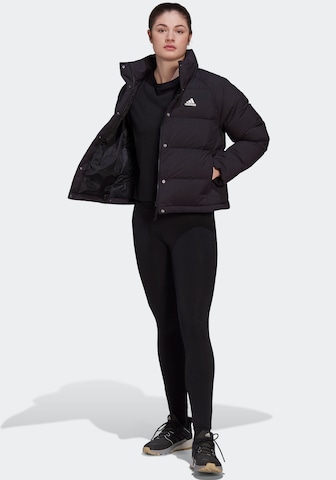 ADIDAS SPORTSWEAR Outdoor Jacket 'Helionic' in Black