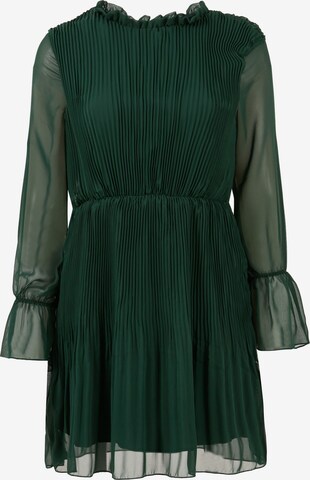 Robe de cocktail LELA en vert : devant