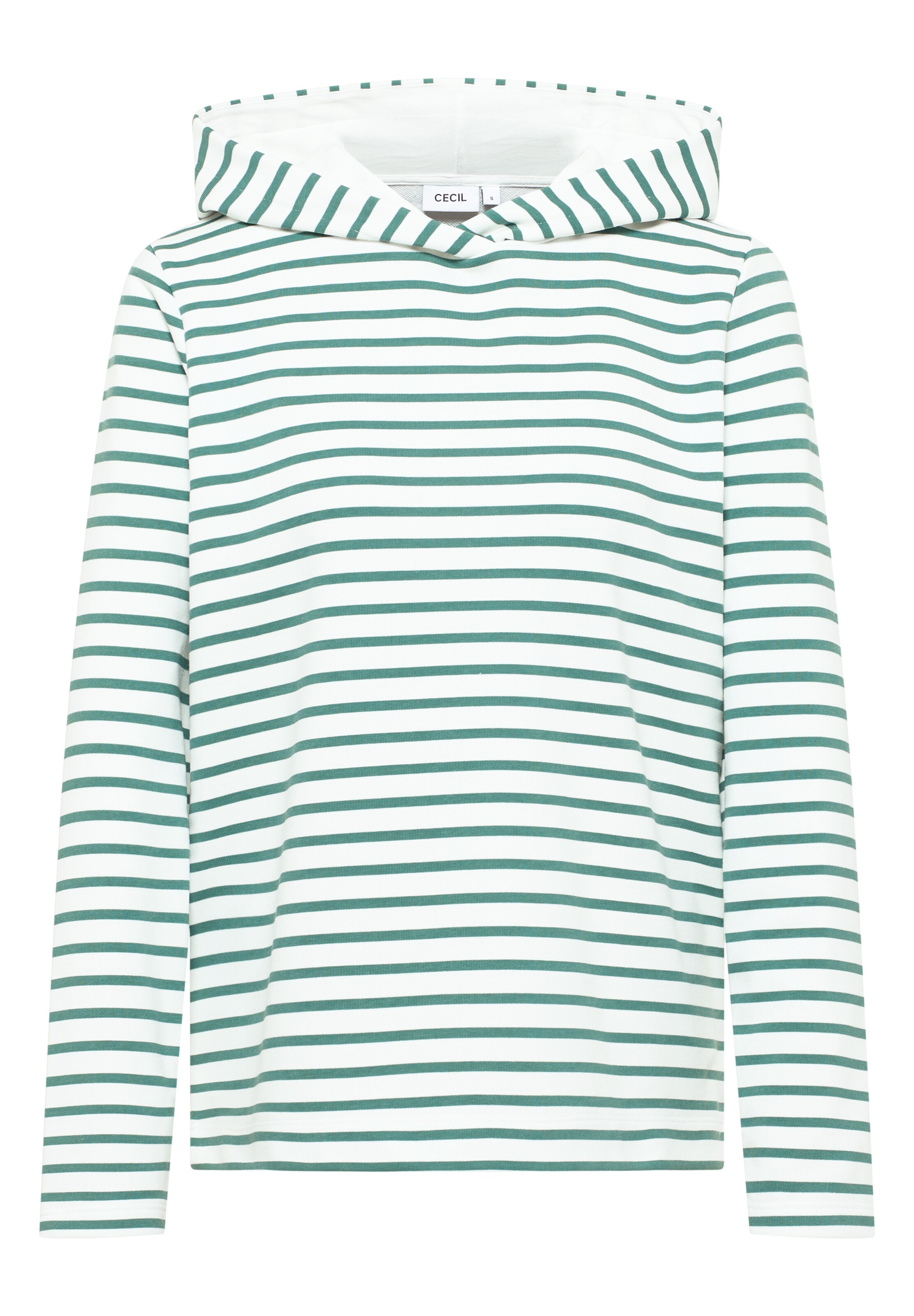 CECIL Sweatshirt in Green: front