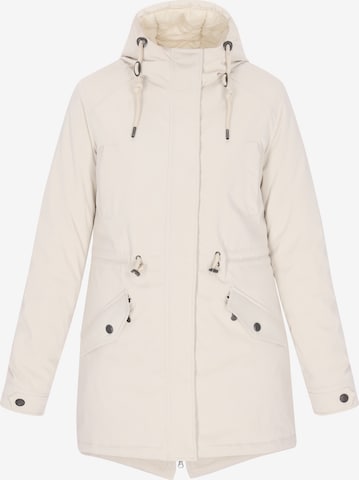 DreiMaster Vintage Between-seasons parka in Beige: front