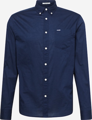 WRANGLER Skjorta i blå: framsida