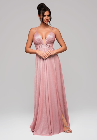 Robe de soirée Ombre en rose
