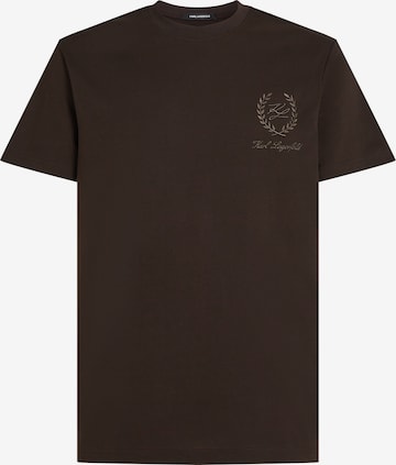 Karl Lagerfeld Paita värissä ruskea: etupuoli