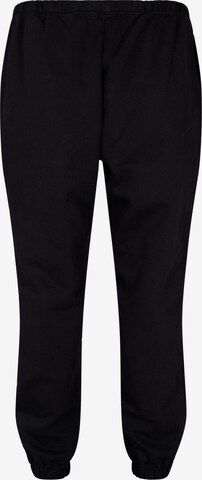 Zizzi Tapered Hosen 'Saga' in Schwarz