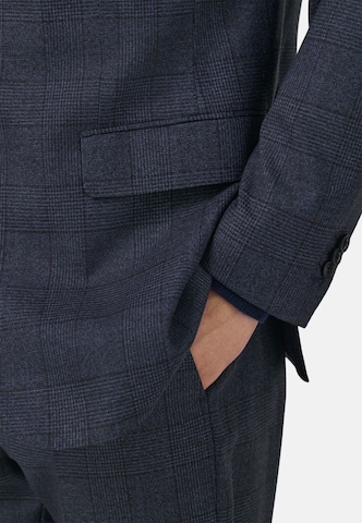 Boggi Milano Regular Suit 'Prince of Wales' in Blue