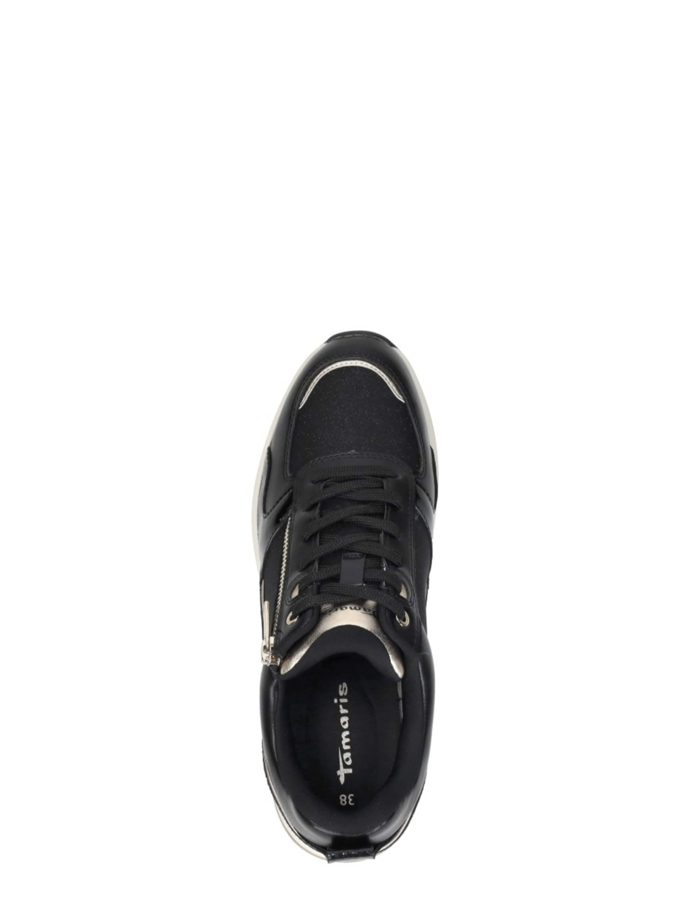 Tamaris Sneakers laag 'Sneakers Laag' in Zwart