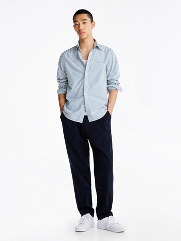 TOMMY HILFIGER Regular fit Button Up Shirt in Blue