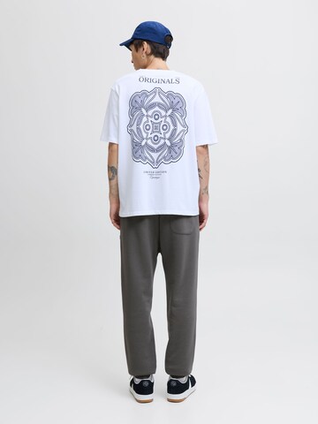 JACK & JONES Tapered Broek in Grijs