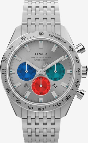 TIMEX Analog Watch ' Waterbury Heritage Collection ' in Silver: front