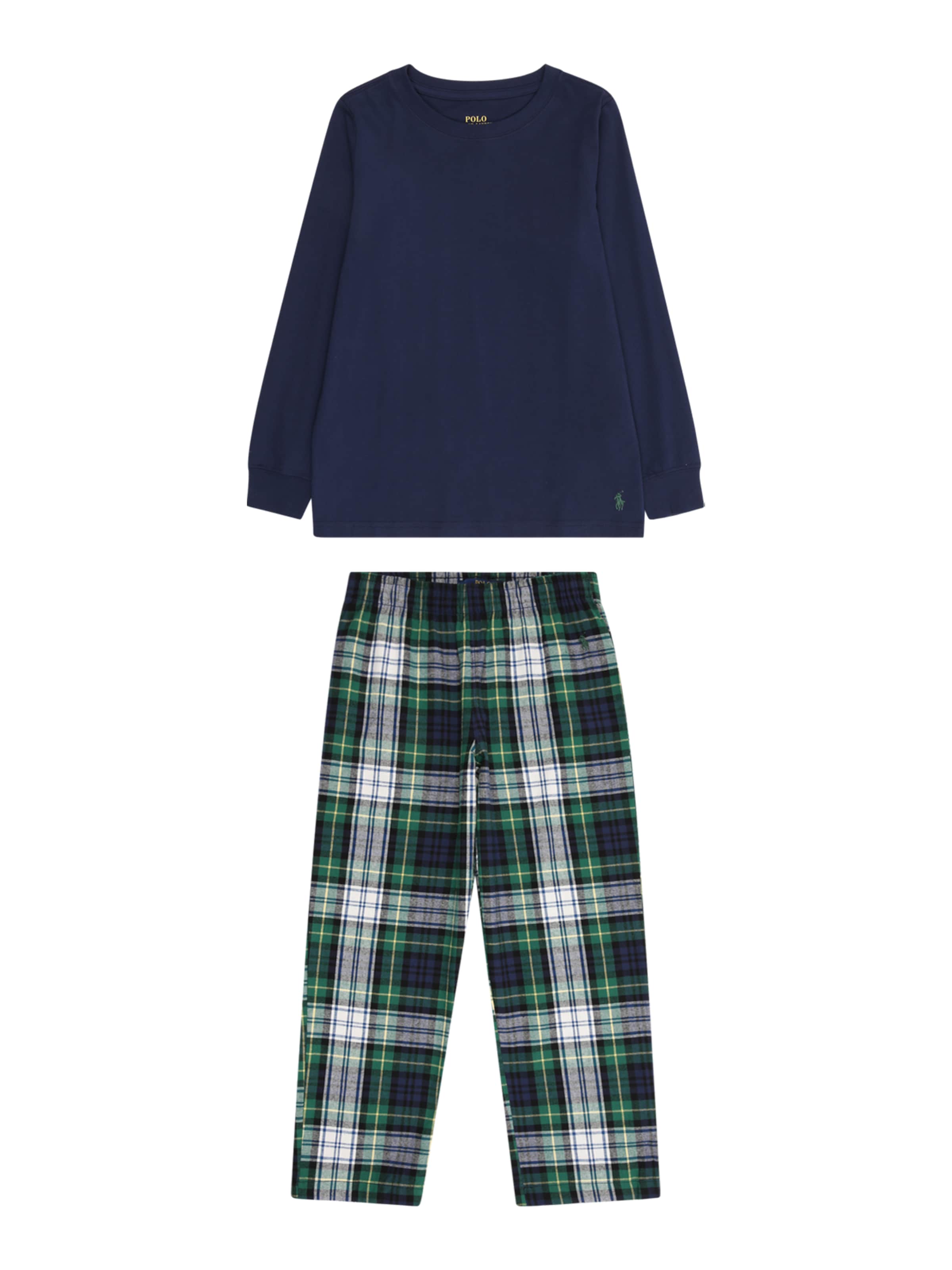 Polo Ralph Lauren Пижама в Синий: спереди