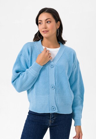 Felix Hardy Strickjacke in Blau