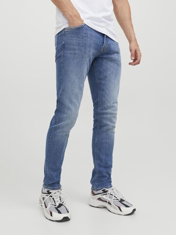 Coupe slim Jean 'Glenn Felix' JACK & JONES en bleu