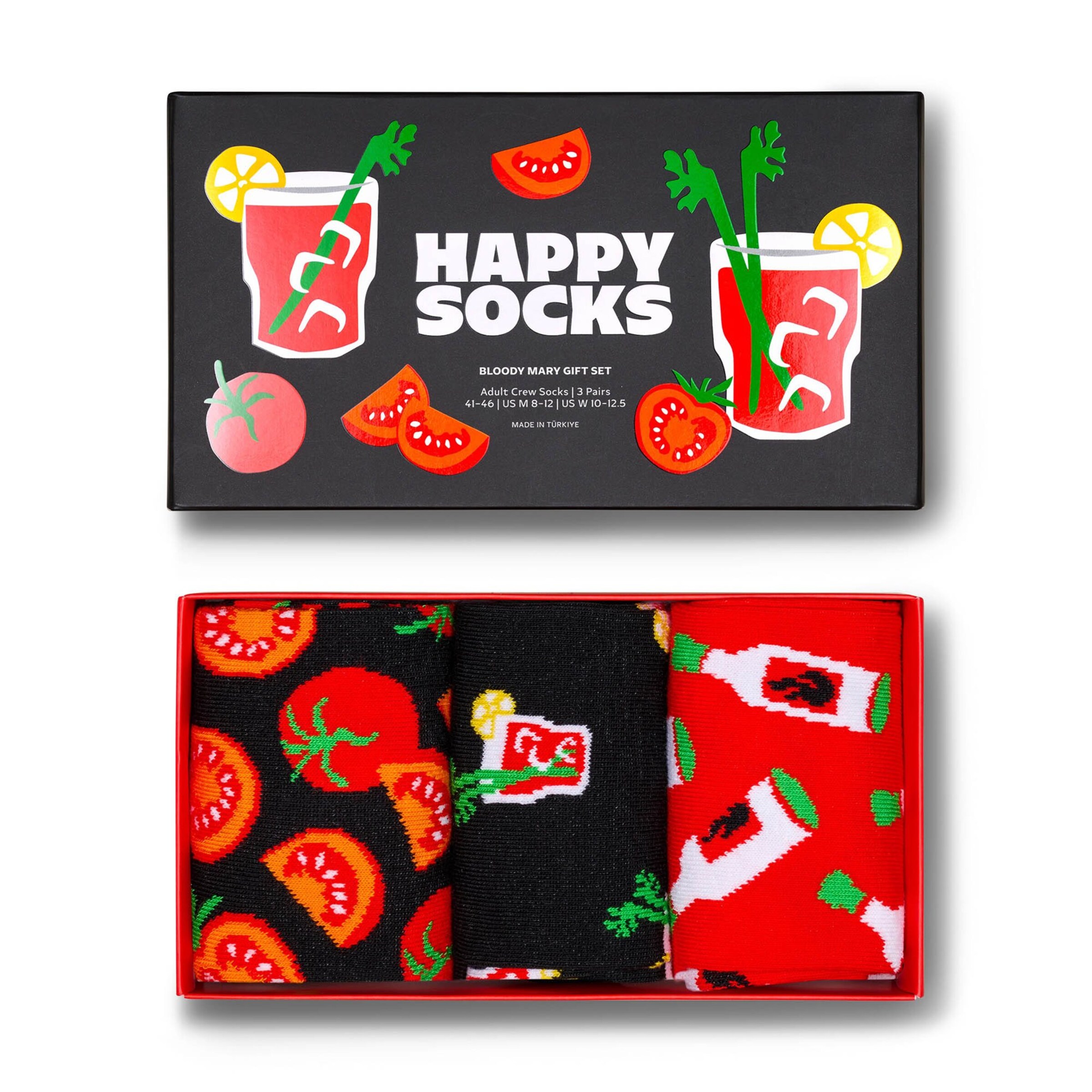 Happy Socks Skarpety w kolorze czerwony