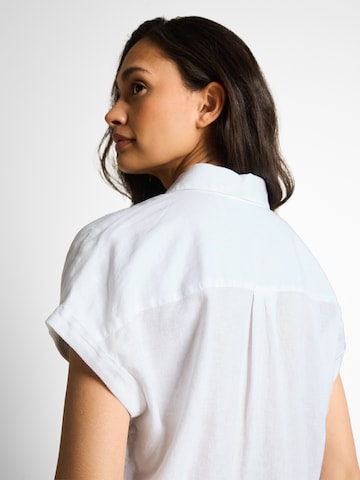 Chemisier TOM TAILOR en blanc