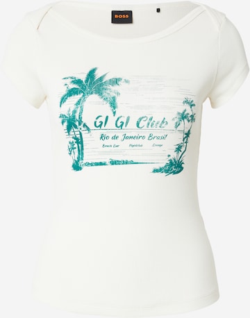 BOSS Paita 'C_Etendu_2' värissä valkoinen: etupuoli