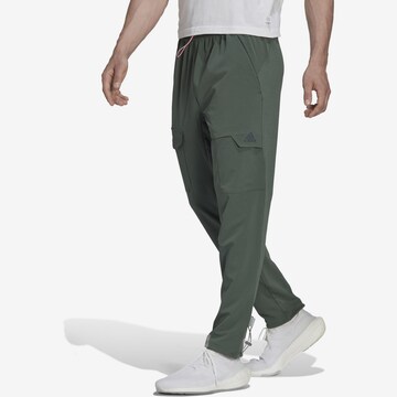 Coupe slim Pantalon de sport 'X-City' ADIDAS SPORTSWEAR en vert : devant