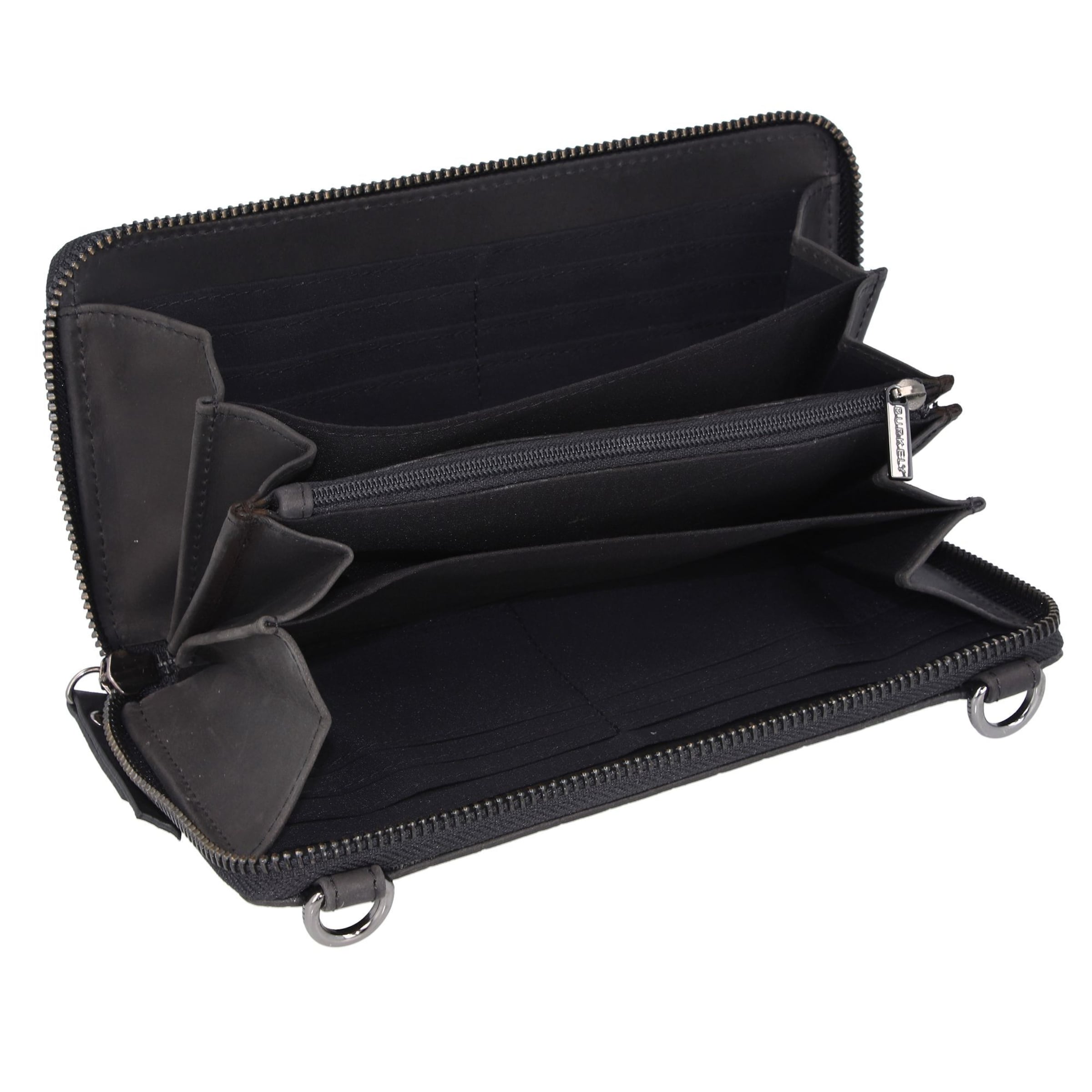 Burkely Smartphonehülle 'Carly' in Schwarz