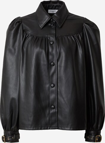 Hoermanseder x About You Blouse 'Deike' in Black: front