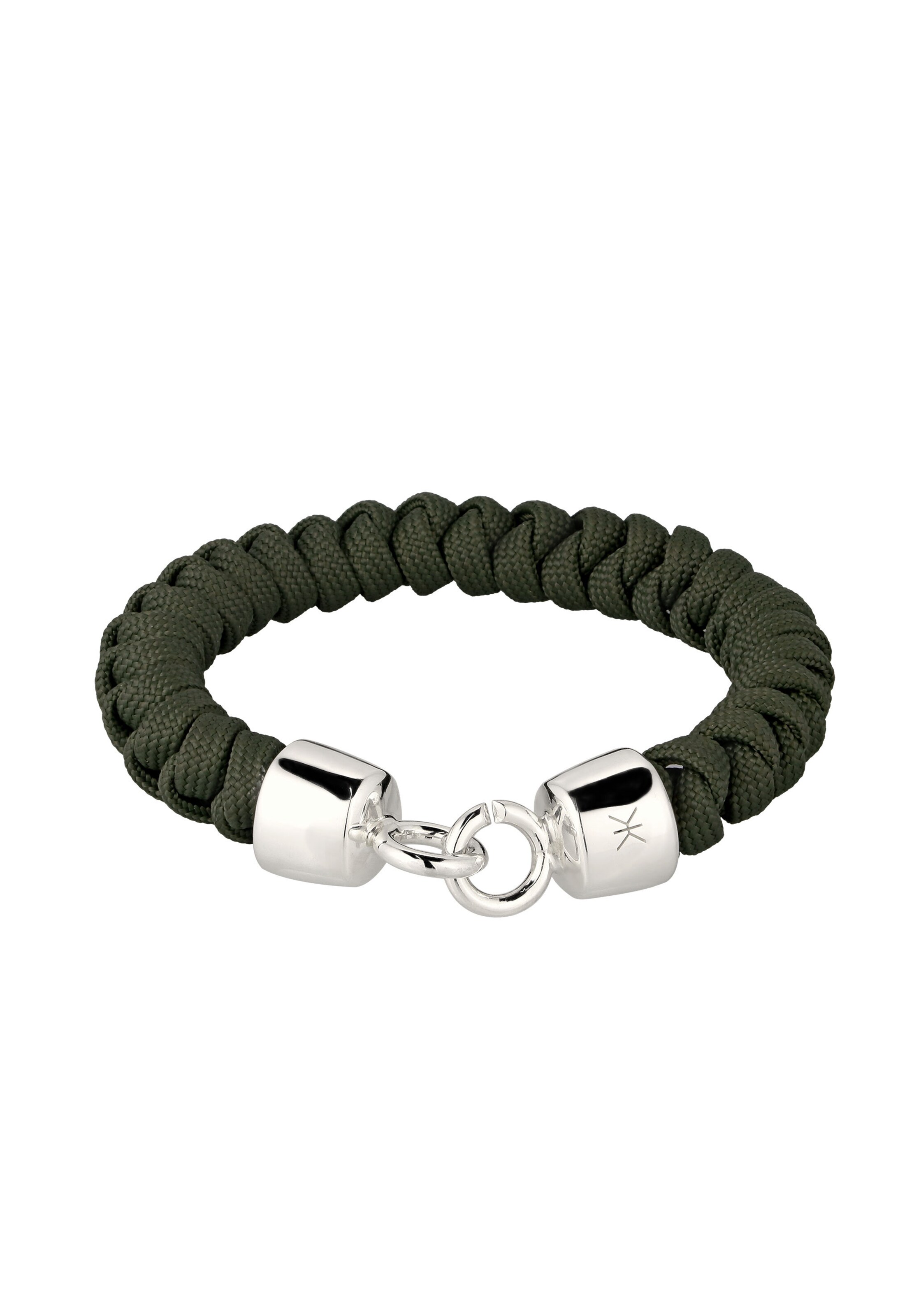 KUZZOI Bracelet en 19 en vert foncé / argent, Vue avec produit