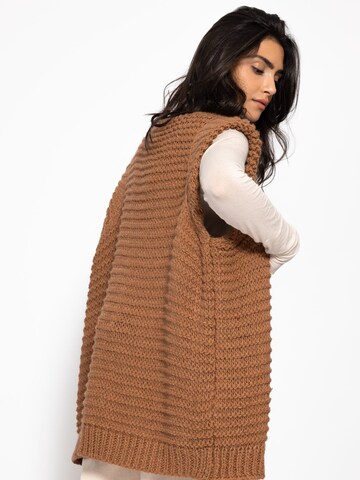 SASSYCLASSY Weste‌‌ in Beige