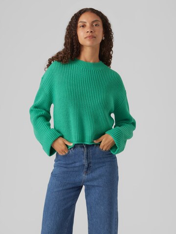 VERO MODA Pullover 'SAYLA' in Grün: predná strana