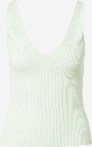 Urban Classics Knitted Top in Green: front