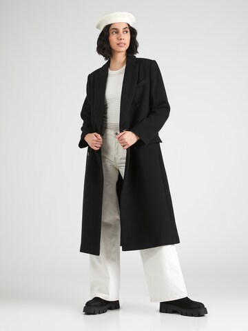 Sisley Between-Seasons Coat in Black