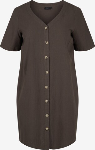 Zizzi Dress 'Jeasy' in Green: front