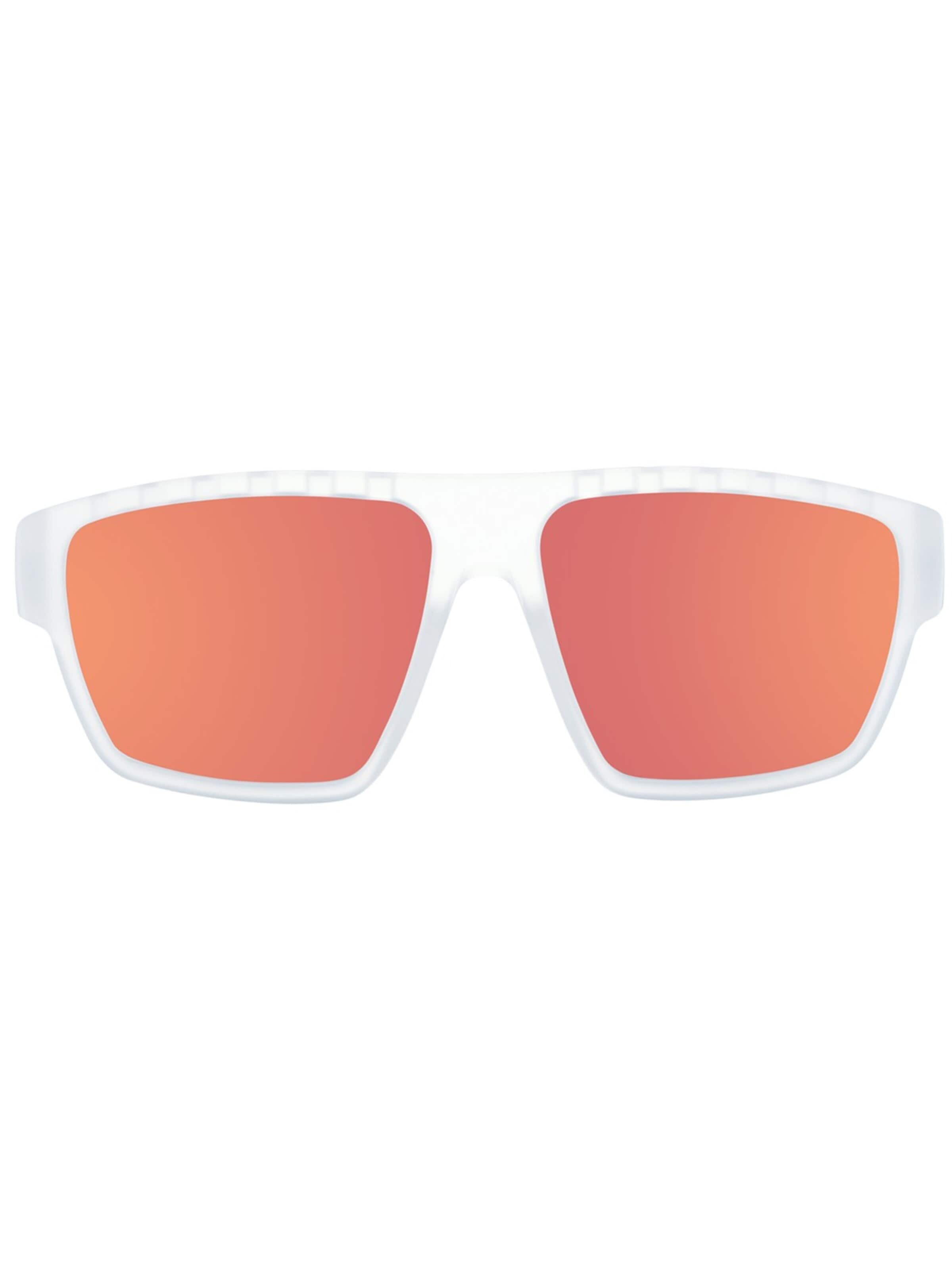 Adidas Sport Zonnebril 'Adidas Sport Sunglasses SP0008 26G 61' in Wit: voorkant