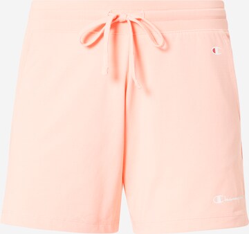 Pantaloni sportivi di Champion Authentic Athletic Apparel in arancione: frontale