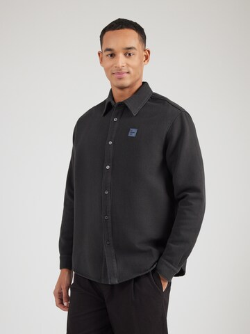 Regular fit Camicia 'AFAZ' di AMERICAN VINTAGE in grigio: frontale