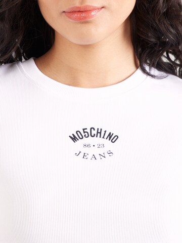 Moschino Jeans Тениска в бяло