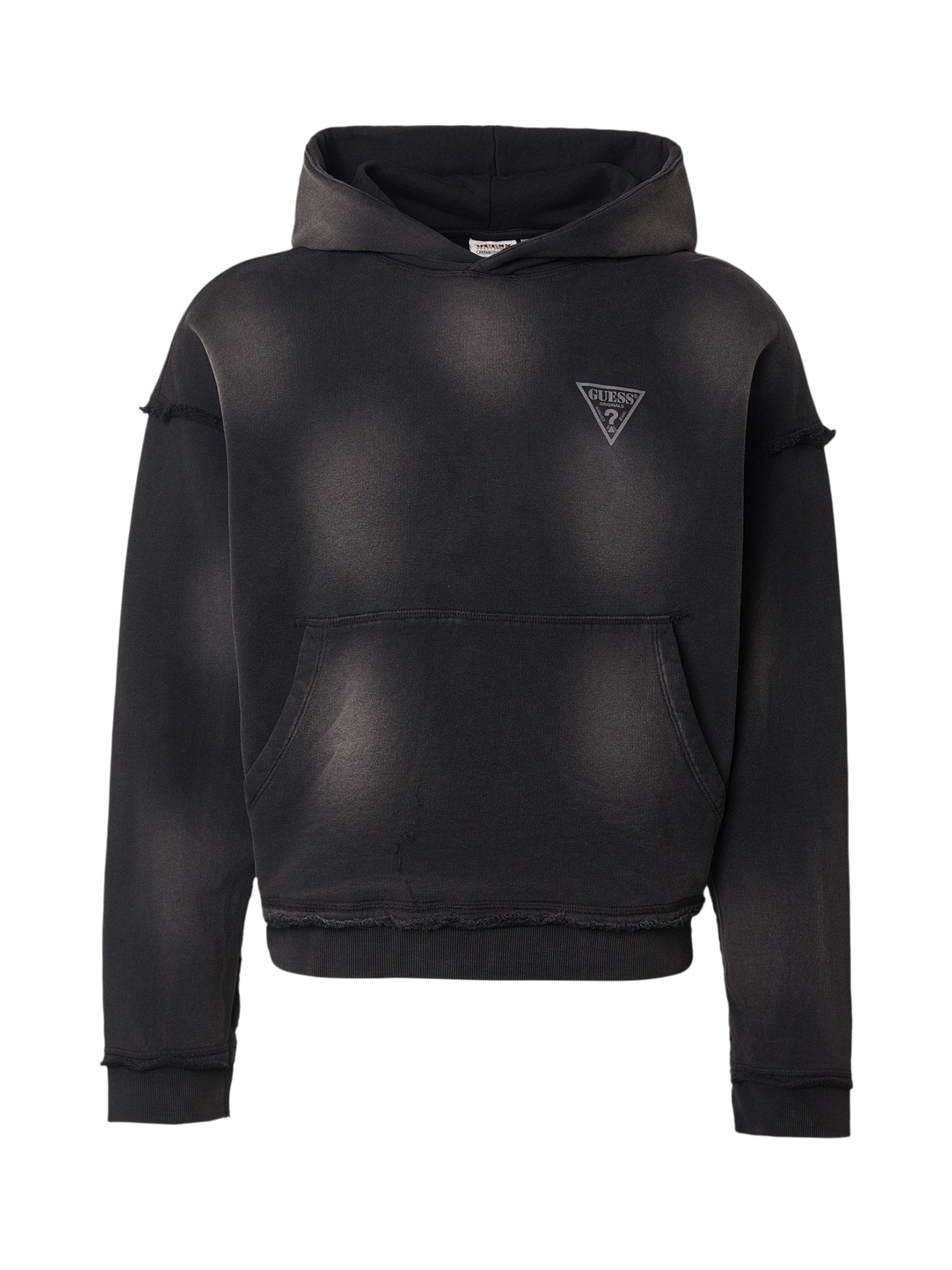 GUESS Originals - Sweatshirt em preto: frente