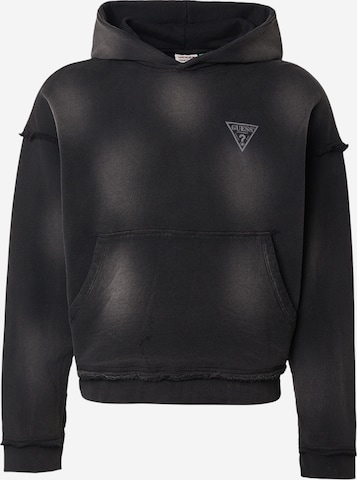 melns GUESS Originals Sportisks džemperis: no priekšpuses