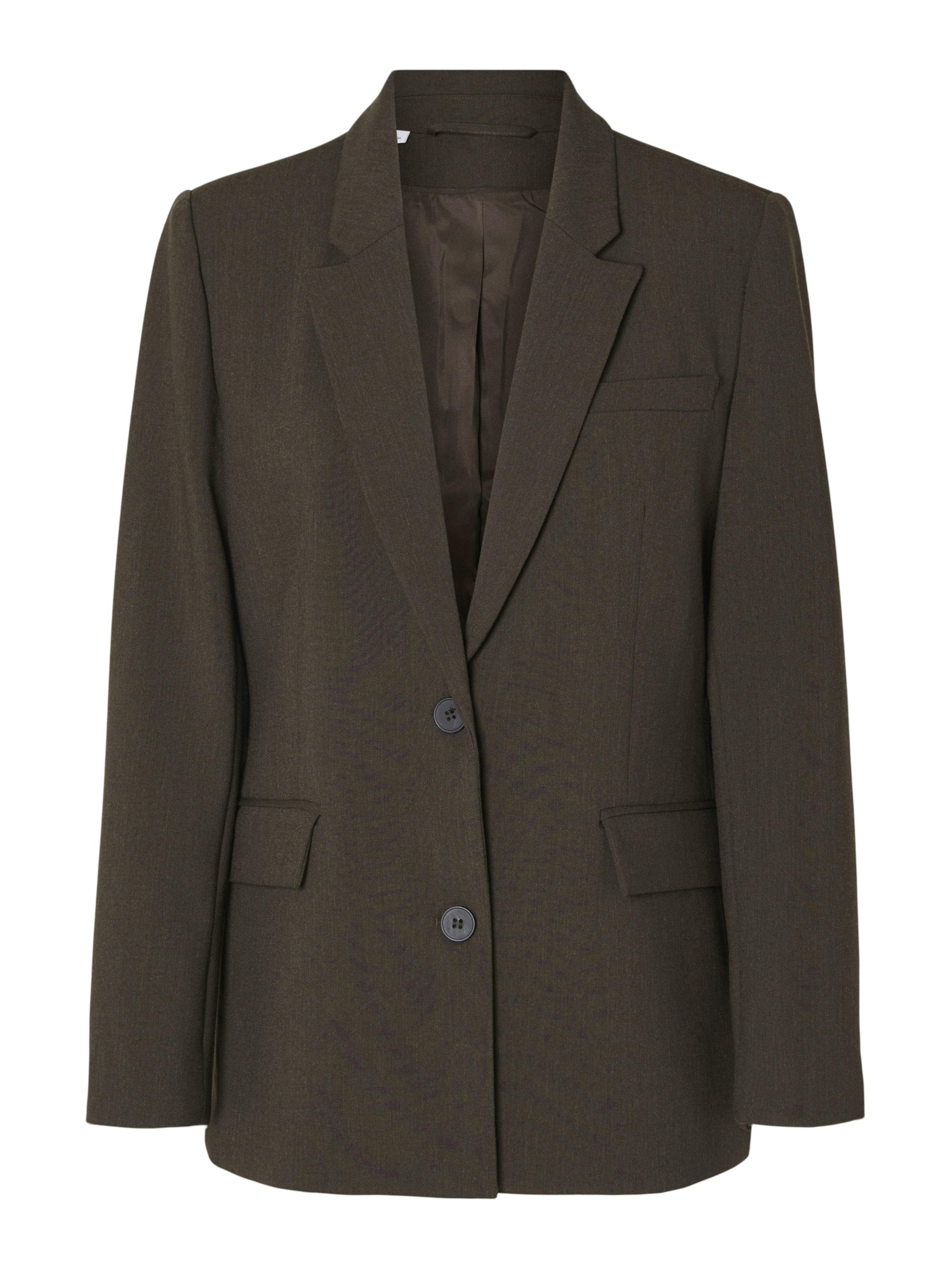 SELECTED Bleiser 'SLFRITA', värv pruun: eest vaates