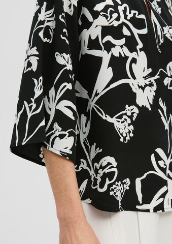 s.Oliver BLACK LABEL Blouse in Black
