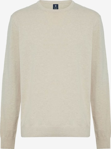 Boggi Milano Sweater in Beige: front