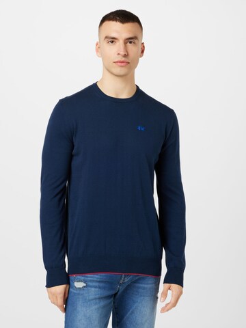 La Martina Sweater in Blue: front