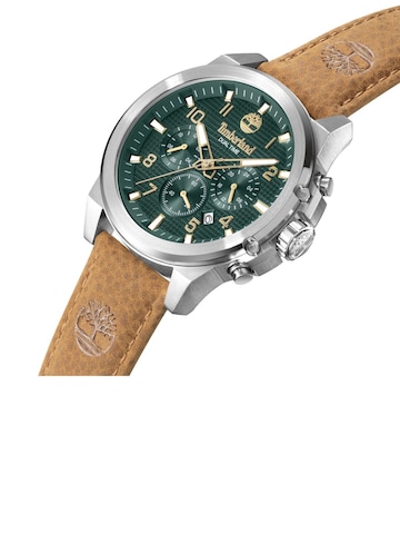 TIMBERLAND Analoguhr 'Duo-time watch Fast Strike'‌ in Braun