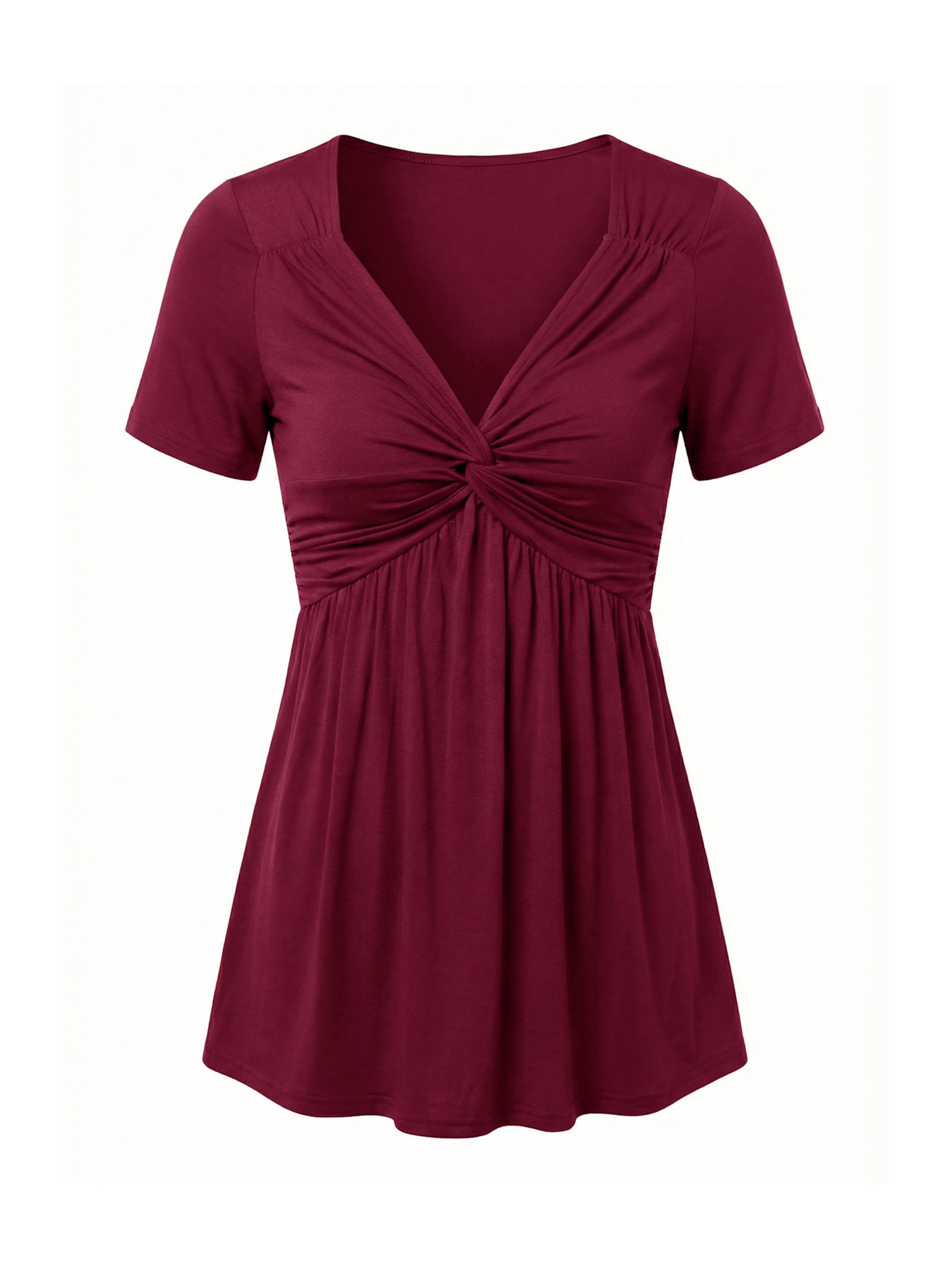 sarkans Imily Bela Blūze: no priekšpuses