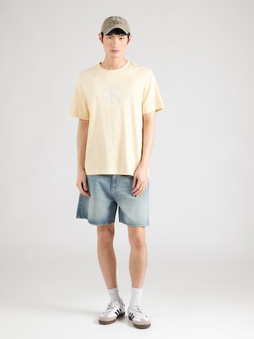 Calvin Klein Jeans Тениска 'Hero' в жълто