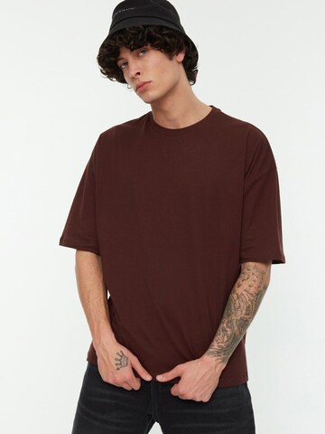 Trendyol Shirt in Brown