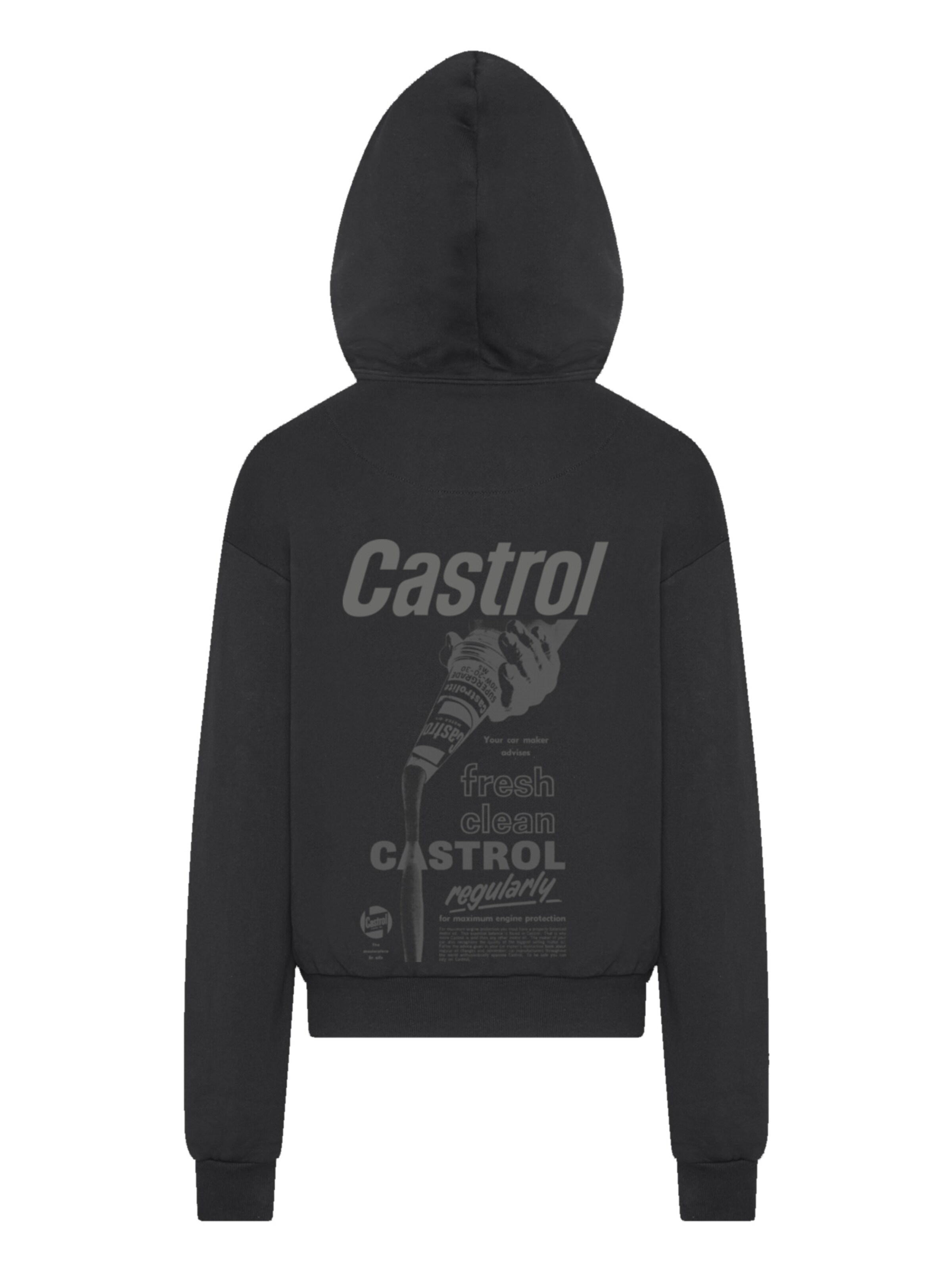 F4NT4STIC Sweater 'Castrol Fresh Clean' in Black