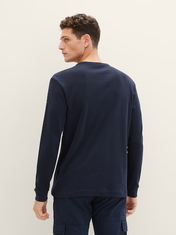 TOM TAILOR Shirt in Blau