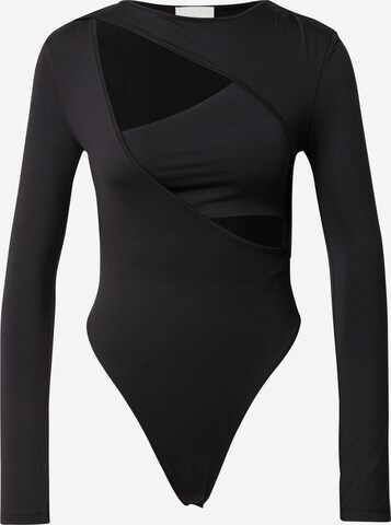 LeGer by Lena Gercke Shirt body 'Jamira' in Zwart: voorkant